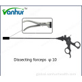 10mm Monopolar Laparoscopy Forceps 10mm Surgery Laparoscopic 90degree Dissecting Forceps Manufactory